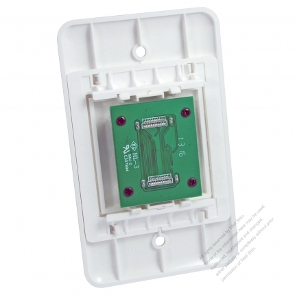 Taiwan/USA Wall Plate Receptacle HDMI X 2 (IN &OUT)
