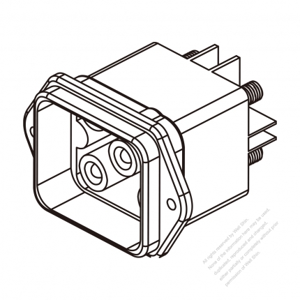 25A, 5-Pin Inlet