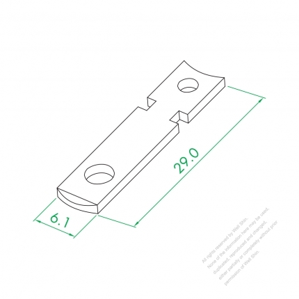 WS-005G Plug Single Pin