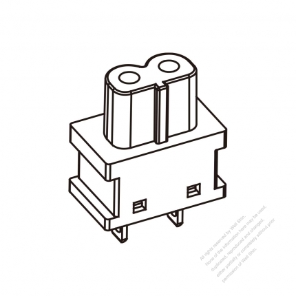 OEM Appliance Outlet B type & Polarity 2.5A
