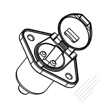 RV, Truck, Trailer Heavy Duty Vehicle, 2-Male  Inlet