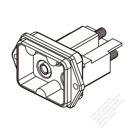 25A, 3-Pin Outlet