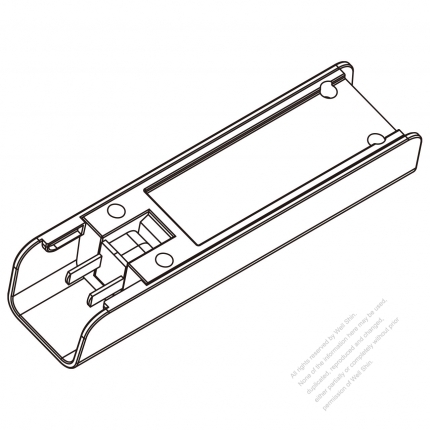 China Adapter, 2x2Pin AC outlet. 2 port USB, 2500W