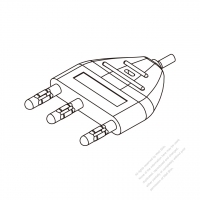 3-Pin Medical Tool, DC Hospital Bistoury Plug