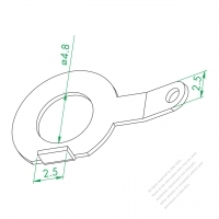 WS-079-S-4B Ring Terminal