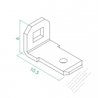 WS-044-4 L Type Connect Plate