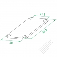 WS-277A-4 Aluminum Alloy Right Cap