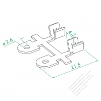 O2.6 Ring Terminal ( Riveting )