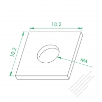 WS-001B10-6 Ground Terminal