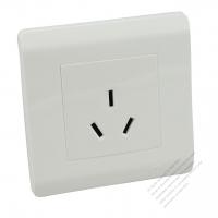 China Wall Plate Receptacle for 3-Pin x 1, 16A