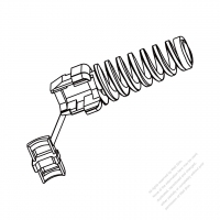 Cable Relief Bushing for: OD: 8.1~10.9mm