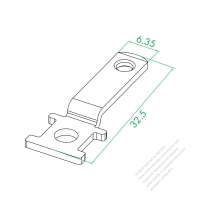 WS-001B-11 Horizontal Pin