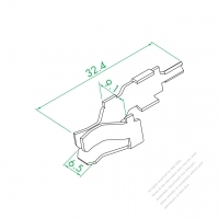 WS-043-1-2 T Type Terminal