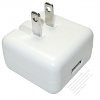 AC/DC 5V 2A USB Charger, USA Plug Adapter Rotatable 2-Pin