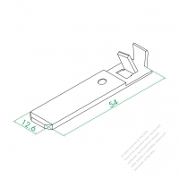 WS-001J1 Ground Pin