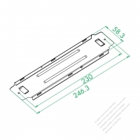 WS-161-12A Iron Lower Cap