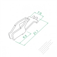 WS-045 Single Terminal (Short )