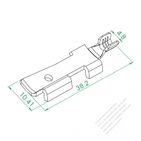 WS-129 Ground Terminal ( Riveting )