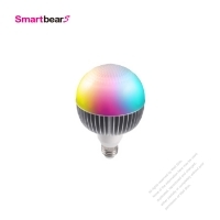 Wireless Control RGB LED Light Bulb W / Bluetooth Speaker