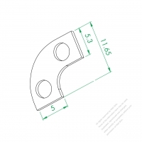 WS-243-1 Neutral Wire Connect Plate