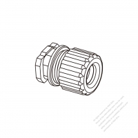 Cable Gland:  Round cable, Cable: OD: 8.5mm