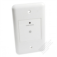 Taiwan/USA Wall Plate Switch Dawn to Dusk Photosensor