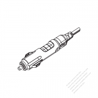 Cigarette Plug (CLA) , Airplane DC Plug