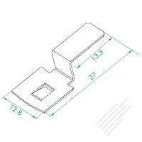 WS-290-4 Small Ground Wire Metal Shrapnel