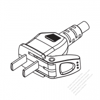 China 2-Pin AC Plug, 6A,10A 250V