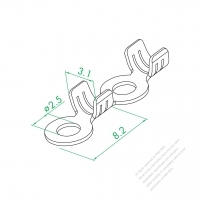 O2.5 Ring Terminal