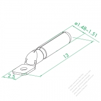 WS-DC-819-A 1.5 Male PIN