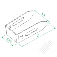 WS-116-12 Fuse Holder Metal Shrapnel