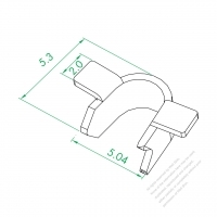 TQQ015B Rivet Wire Terminal