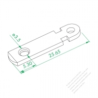 WS-110-5 Live Single Plug Pin