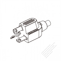 EM Series, Straight 3-Pin Plug