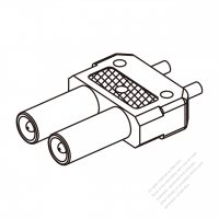 45A, 2-Pin Plug Connector