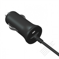 DC/DC 5V 2.4A USB X1 CLA Car Charger (Cigarette charger) (Output option- USB or SR cord)