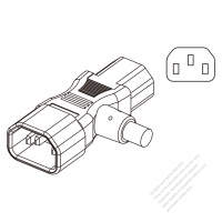 Europe T Shape Plugs Connectors 3-Pin 10A 250V