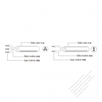 Taiwan Type Rubber Cable PNCT-F (TW)