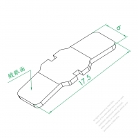 WS-035-8 Switch Sea-Saw Type Plate Terminal