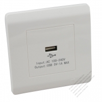 China Wall Plate Receptacle, USB x 1