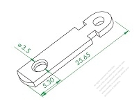 WS-351-A US Single Plug Pin