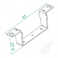 WS-176-B Ground Wire Connect Plate