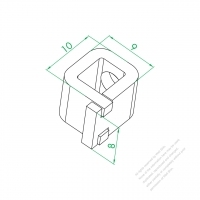 WS-303 (6-20R ) Terminal Connector Lug