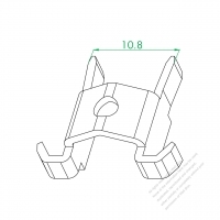 WS-262 Fasten Wire Clip