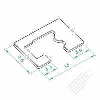 WS-243-1 Switch Contact Plate