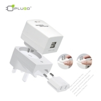 Universal 2 ports USB Wall Charger