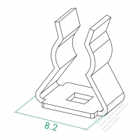 WS-044-4 U Type Metal Shrapnel