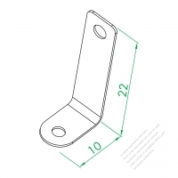 WS-306 Ground Wire Connect Plate