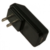 AC/DC 5V 2A Adapter, NEMA 1-15P USA/Japan 2 Pin to USB